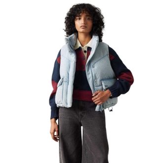 Levi's Bubble Western-vest voor dames (Lichtblauw)