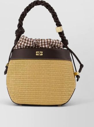 Ganni bou bucket bag