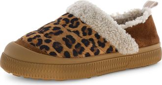 Voile Blanche Pan Genuine Shearling Loafer in Brown at Nordstrom, Size 10Us