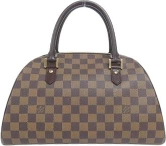 Louis Vuitton Pre-owned Handbags, female, Brown, Size: ONE SIZE Pre-owned Vintage Canvas Handbag