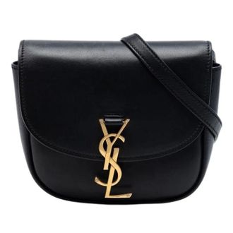 Saint Laurent Pre-owned Kaia Crossbody Bag - Dames - Pre-owned - Zwart - Maat: ONE Size Zijde
