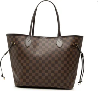 Louis Vuitton Brown Cerise Red Color Pvc Leather Pouch Shoulder Bag Tote Bag (Pre-Owned)
