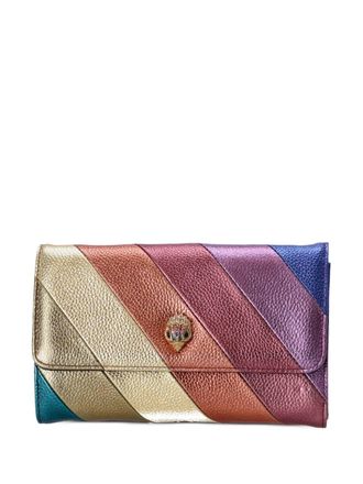 Kurt Geiger The Kensington Stripe chain wallet - Pink