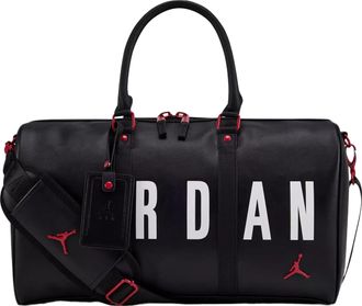 Nike Jordan Air Jordan Jumpman Duffel Bag Black White HA6466-014