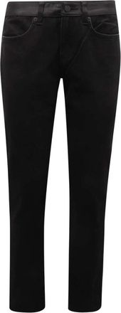 Michael Kors Dillon Relaxed Mid-Rise Broek - Dames - Slim Fit Broeken - Zwart - XS - Satijn - Broeken
