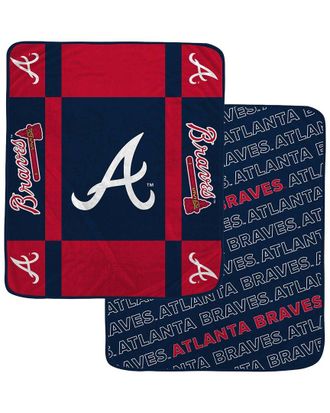 Pegasus Sports Atlanta Braves Mlb Double-Sided Plush Blanket