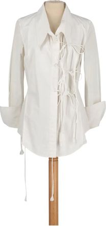 Gianfranco Ferre Camicia con colletto oversize - Bianco