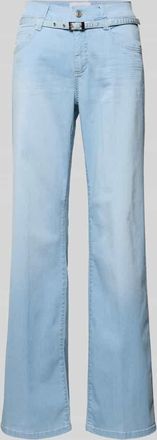 Angels Flared Jeans mit G&uuml;rtel Modell Liz City in Hellblau, Gr&ouml;&szlig;e 34/30