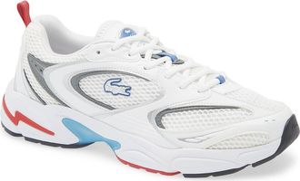 Lacoste Storm 96 2K Sneaker in White/Blue at Nordstrom Rack, Size 12.5