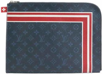 Louis Vuitton Monogram Cobalt Navy Monogram Cobalt Clutch Bag Pochette (Pre-Owned)