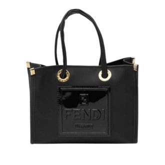 Fendi Pre-owned Rubber Tote Bag - Dames - Vintage Shopper - Zwart - ONE Size - Vintage
