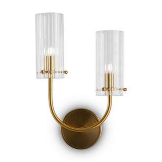 Maytoni L&aacute;mpara De Pared De Cristal Glamurosa Arco Maytoni Mod223wl-02bs1
