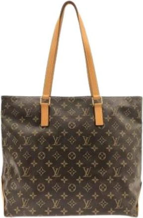Louis Vuitton Pre-owned Monogram Canvas Tote Bag - Dames - Vintage Shopper - Bruin - ONE Size - Vintage