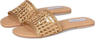 Steve Madden Gulf Womens Shoes Gold : 7.5 M, Leather