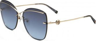 Escada Womens SESC10F-300X-61 SESC10F 61 300X Sunglasses - Gold - One Size