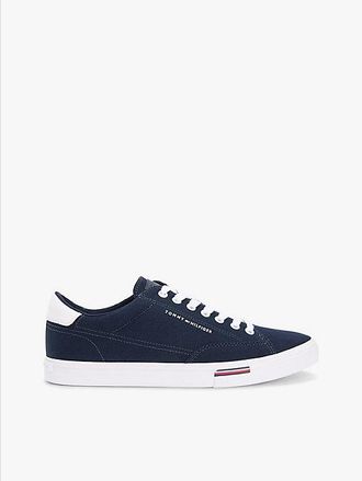 Tommy Hilfiger Canvas Signature Midsole Trainers