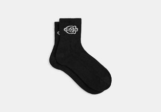 Coach Soho Quarter Crew Socks
