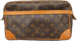 Louis Vuitton Brown Clutch Bag (Pre-Owned)