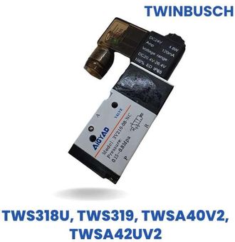 OEM V&aacute;lvula Solenoide Neum&aacute;tica Twin Busch De Repuesto Tipo A: Tws318u, Tws319, Twsa40v2, Twsa42uv2