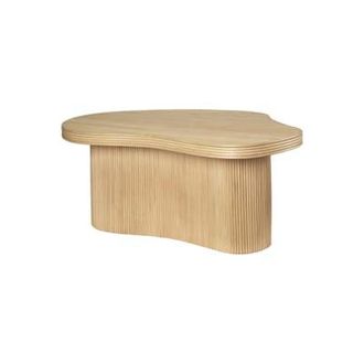 Ferm Living Coffee table Isola - Natural wood - Rattan