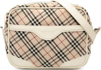Burberry Pre-owned Burberry Nova Check Canvas Crossbody Ladies U5P6A1KWY863FQFH