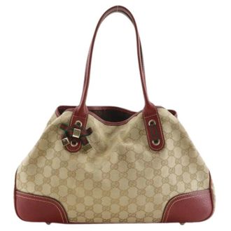 Gucci Pre-owned Handbags, female, Brown, Size: ONE SIZE Pre-owned 163805 Tote bag