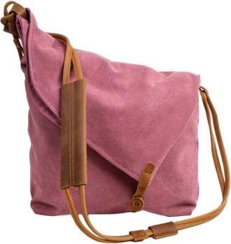 Generic NYSDM Retro Vintage Mens canvas leather Shoulder Bag Messenger Bag Sling male Cross-body