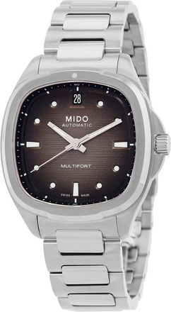 Mido Multifort TV Automatic Black Dial Ladies Watch M0493071108100