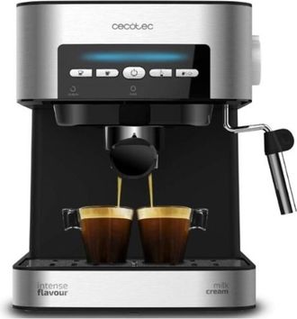 Cecotec Cecotec Cafetera Express Power Espresso 20 Matic. 850 W, 20 Bares, 1,5l, Brazo Doble Salida, Vaporizador