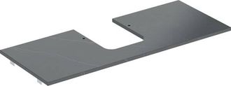 Keramag Placa De Lavabo Geberit One, Centro Recortado, Para Lavabo Sobre
