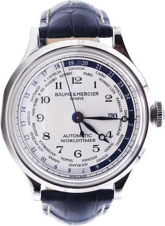 Baume & Mercier ijk mannen - M0A10106 - Capeland Worldtimer - Heren - Horloges - Grijs - ONE Size - Accessoires