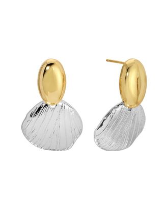 Eyecandy LA Eye Candy La Deniz Shell Drop Earrings