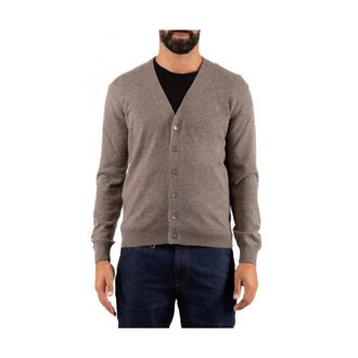 Daniele Fiesoli Hombre, Jerseys, Marrón, Talla: XL