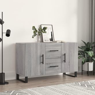 vidaXL Vidaxl - Aparador De Madera De Ingenier&iacute;a Gris Sonoma 100x36x60 Cm