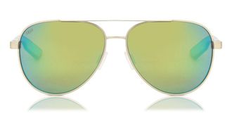 Costa 6S4002 Peli Polarized 400202 Mens Sunglasses Gold Size 57