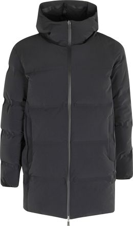 Herno Black New Impact Polyamide Down Jacket
