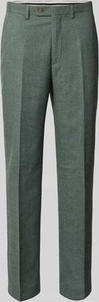 Christian Berg Regular Fit Anzughose mit Gesäßtaschen in Dunkelgruen, Größe 24