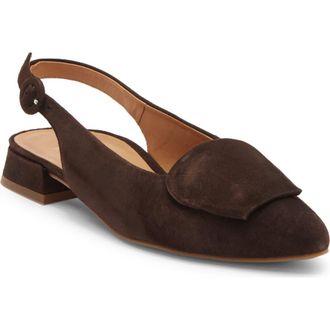 Paul Green Viola Slingback Pump in Moro Suede at Nordstrom Rack, Size 8.5
