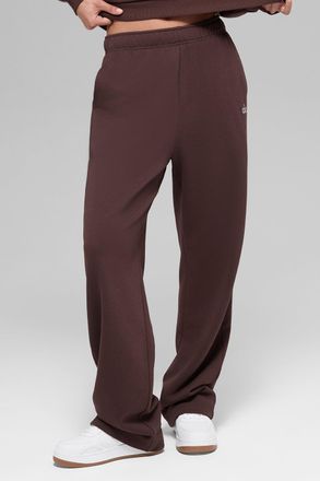 Alo | Accolade Straight Leg Sweatpant in Brownstone, Size: Medium