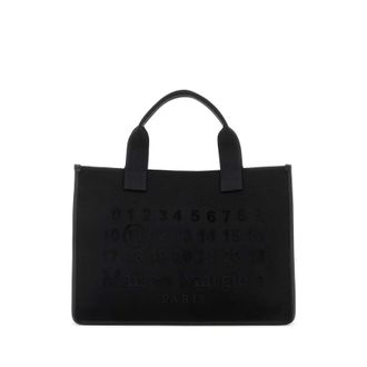 Maison Margiela Black Canvas Shopping Bag