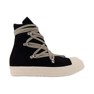 Rick Owens Sneakers, male, Black, Size: 12 US Megalace Sneakers