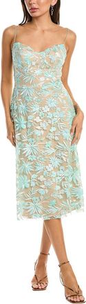 Rene Ruiz Flare Hem Midi Dress