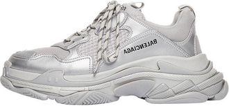Balenciaga Triple S Sneaker Silver Metallic 536737W2FS28100