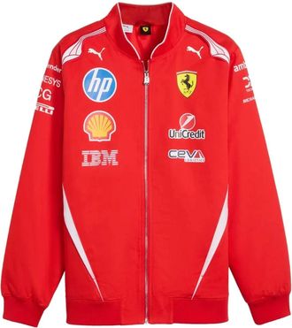 Puma SF RP Drv Auth Racing Jkt - Heren - Sportshirts - Rood - XL - Fitness