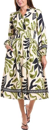 Gracia Elastic Waist Printed Dress