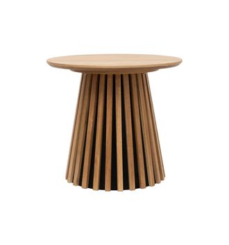 Moloo Mesa auxiliar de roble &oslash;50 cm