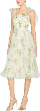 Theia Betty Midi Dress