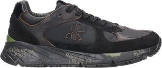 Premiata Zwarte Sneakers - Heren - Sneakers - Zwart - 40 EU - Leer - Schoenen