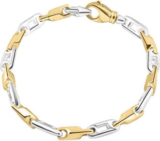 Pompeii3 Mens Designer Seed 14k Gold (30gram) or Platinum (48gram) 5mm Link Bracelet 9