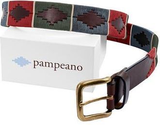 Pampeano Otono Belt in Brown/burgundy/dark Green/blue at Nordstrom, Size 32